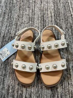 Cat & Jack - Girl’s White Sandal's Size 10
